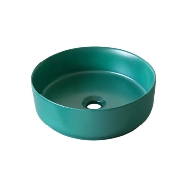 Chậu sứ màu xanh Kanly SU529 - Lavabo sứ cao cấp, giảm giá 23% chỉ 2.350.000₫