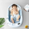 Chậu tắm gấp gọn FinleyKori Cá Voi cho bé - kèm phao tắm, nhiệt kế đo nước Uni Baby FL133 7