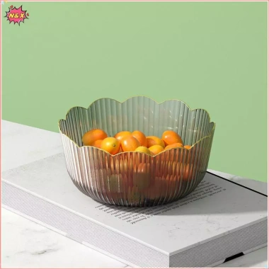 Chậu Trái Cây Đa Năng Dung Lớn Nhựa Suốt – Bát Salad & Bảo Quản, Giá 103k 2 Chậu Trái Cây Đa Năng Dung Lớn Nhựa Suốt – Bát Salad & Bảo Quản, Giá 103k 2