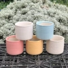 Chậu trồng sen đá Trụ Tròn H7,5×M7cm sứ Bát Tràng - Mini cho sen, xương rồng, tiểu cảnh, giá chỉ 28.000₫