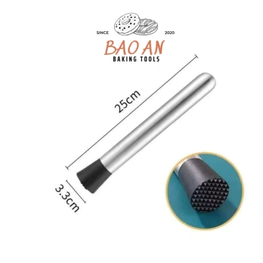 Chày Bar dầm pha chế cocktail inox 304 - Thiết kế bền bỉ, giá chỉ 24.500₫