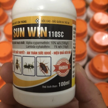 Chế phẩm diệt muỗi không độc hại Sunwin 100ml - Phun trong nhà, ngoài trời, giảm 65k 2