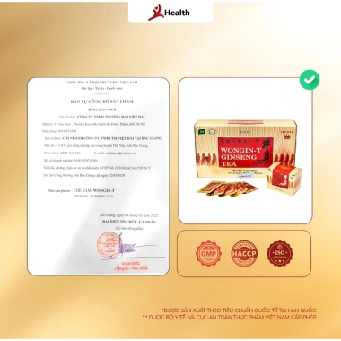 Chè Sâm Wongin-T 3g - Hỗ Trợ Ngủ Ngon, Thanh Lọc, Bồi Bổ Cơ Thể, 100 Gói 120k 6 Chè Sâm Wongin-T 3g - Hỗ Trợ Ngủ Ngon, Thanh Lọc, Bồi Bổ Cơ Thể, 100 Gói 120k 6