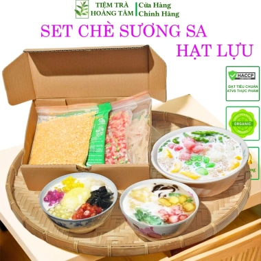 Chè Sương Sa Hạt Lựu 650g Set Lớn - Giảm còn 73.000đ - Chính Hãng Tiệm Trà Hoàng Tâm Chè Sương Sa Hạt Lựu 650g Set Lớn - Giảm còn 73.000đ - Chính Hãng Tiệm Trà Hoàng Tâm