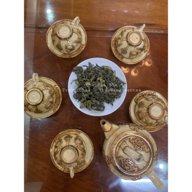 Chè Tấm Mộc Châu 1kg - Chè Bồm Pha Trà Đá, Trà Sạch, Hương Thơm, 68.000 VND