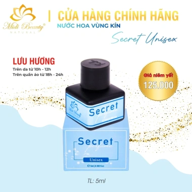 Che Tên Tặng Mask Nước Hoa Vùng Kín Midi Beauty Secret 5ml 4 mùi - Giá 67.500đ