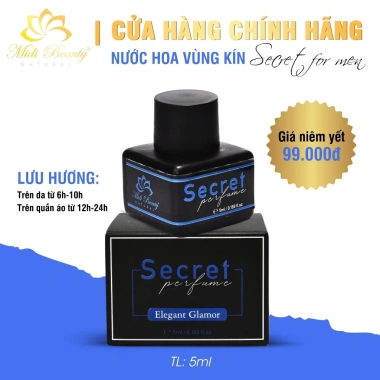 Che Tên Tặng Mask Nước Hoa Vùng Kín Midi Beauty Secret 5ml 4 mùi - Giá 67.500đ