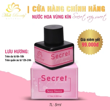 Che Tên Tặng Mask Nước Hoa Vùng Kín Midi Beauty Secret 5ml 4 mùi - Giá 67.500đ 10 Che Tên Tặng Mask Nước Hoa Vùng Kín Midi Beauty Secret 5ml 4 mùi - Giá 67.500đ 10