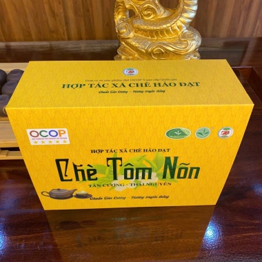 Chè tôm nõn hộp kim HTX Chè Hảo Đạt Thái Nguyên - Giá ưu đãi 1,300,000đ 4 Chè tôm nõn hộp kim HTX Chè Hảo Đạt Thái Nguyên - Giá ưu đãi 1,300,000đ 4