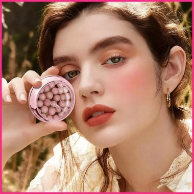 Cheek Blush Ngọc Trai Điêu Khắc Bóng - Làm Sáng Da, Khô Dầu, Nữ Nhạy Cảm, 99.000