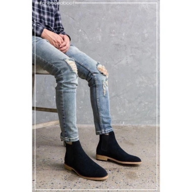 Chelsea Boots da lộn Tan Sữa, Đen, Nâu - Giao nhanh, phù hợp jeans, giá ưu đãi 2.19 triệu