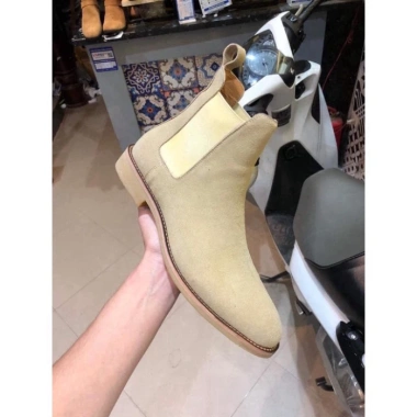 Chelsea Boots da lộn Tan Sữa, Đen, Nâu - Giao nhanh, phù hợp jeans, giá ưu đãi 2.19 triệu 3 Chelsea Boots da lộn Tan Sữa, Đen, Nâu - Giao nhanh, phù hợp jeans, giá ưu đãi 2.19 triệu 3