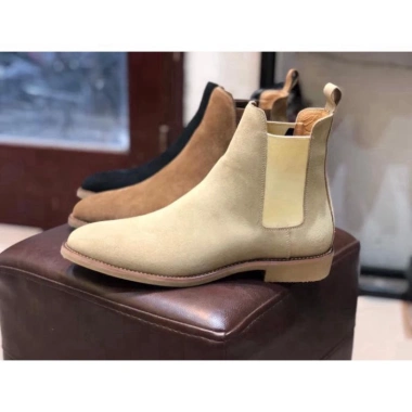Chelsea Boots da lộn Tan Sữa, Đen, Nâu - Giao nhanh, phù hợp jeans, giá ưu đãi 2.19 triệu