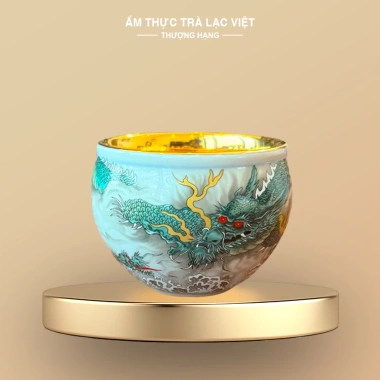 Chén Chủ Thanh Long Thiếp Mạ Vàng 150ml - Giá ưu đãi 199.000đ, giảm hơn 40k