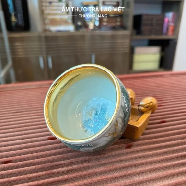 Chén Chủ Thanh Long Thiếp Mạ Vàng 150ml - Giá ưu đãi 199.000đ, giảm hơn 40k