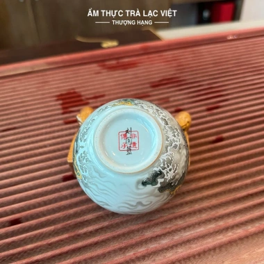 Chén Chủ Thanh Long Thiếp Mạ Vàng 150ml - Giá ưu đãi 199.000đ, giảm hơn 40k