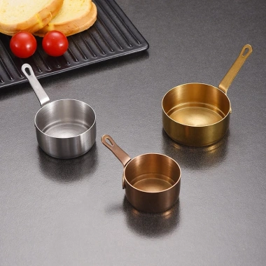 Chén đựng sốt chấm và gia vị inox 304 tay cầm nhỏ gọn, thiết kế xinh xắn giảm giá 17%
