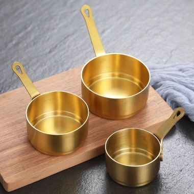 Chén đựng sốt chấm và gia vị inox 304 tay cầm nhỏ gọn, thiết kế xinh xắn giảm giá 17%