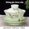 Chén khải pha trà sứ Cảnh Đức Trấn - Cốc Trung Hoa nắp, ly nước, chỉ 105.000đ 9