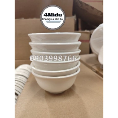 Chén sứ tròn chén tương loe - Đĩa đựng nước tương, nước mắm, giá chỉ 10.000đ 6 Chén sứ tròn chén tương loe - Đĩa đựng nước tương, nước mắm, giá chỉ 10.000đ 6