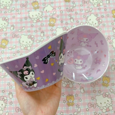 Chén Tô Bát Melamine Đồ Ăn Hoạt Hình Dễ Thương Kuromi Kitty Melody Pompurin Cinnamoroll 26.999 VND 7