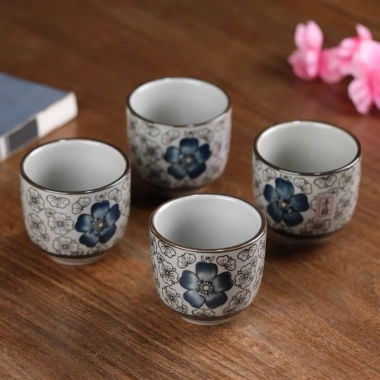 Chén trà Nhật Bản cổ điển đơn giản – Thiết kế tinh tế, giá chỉ 40.000₫
