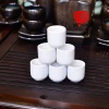 Chén uống rượu men trắng gốm sứ Bát Tràng - Ly rượu sang trọng, giá chỉ 3.000₫