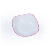Chén Vuông Trắng CV03 Fataco - Nhựa Melamine dày, mẫu đẹp, dễ vệ sinh, gia đình - 19.000₫