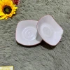 Chén Vuông Trắng CV03 Fataco - Nhựa Melamine dày, mẫu đẹp, dễ vệ sinh, gia đình - 19.000₫ 2