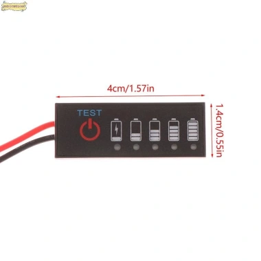 Chỉ báo cấp độ 18.650 sân vườn - Máy đo Lithium 2S-7S 7.4-29.4V 15mA, hiển thị mức, giá 59.290 VND