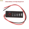 Chỉ báo cấp độ 18.650 sân vườn - Máy đo Lithium 2S-7S 7.4-29.4V 15mA, hiển thị mức, giá 59.290 VND 10