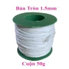 Chỉ ĐAI moto, lõi quạt gió size 5mm, 3mm, tròn 1.5mm cuộn 50g - linh kiện điện tử giá ưu đãi 16.802 VND 10