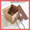 Chỉ Giao HỏaTốc Hộp Carton Nắp Rời Quai Xách Hình Vuông 15 20 25 28 30 38cm Đựng Đồ Dùng Quà VPP Giá 45.000 VND