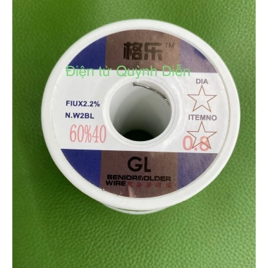 Chì Hàn GL nhẹ lửa 0.8mm-1.2mm Bành 100g Loại 1 Linh kiện điện tử Quy Nhơn