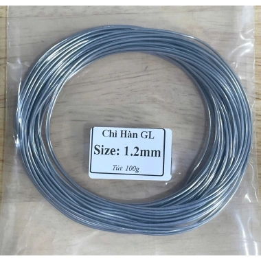 Chì Hàn GL nhẹ lửa 0.8mm-1.2mm Bành 100g Loại 1 Linh kiện điện tử Quy Nhơn