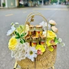 Chỉ Hoả Tóc Nội Thành Hà Nội – Giỏ Quà Yên Sao Hoàng Việt Cao Cấp Làn Mây Mẫu Mới 2.026 Giá Ưu Đãi 355.000đ