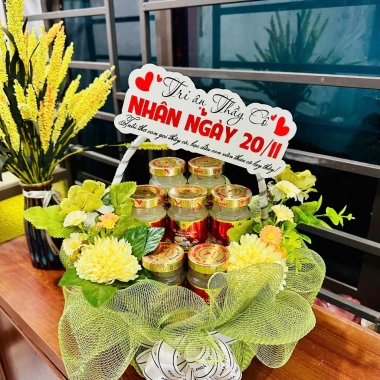 Chỉ Hỏa Tốc Nội Thành Hà Nội - Quà Tặng Yến Sào Hoàng Việt Thiết Kế Theo Yêu Cầu Sinh Nhật Mừng Thọ Giá 399.000 2