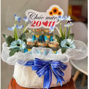 Chỉ Hỏa Tốc Nội Thành Hà Nội - Quà Tặng Yến Sào Hoàng Việt Thiết Kế Theo Yêu Cầu Sinh Nhật Mừng Thọ Giá 399.000 5