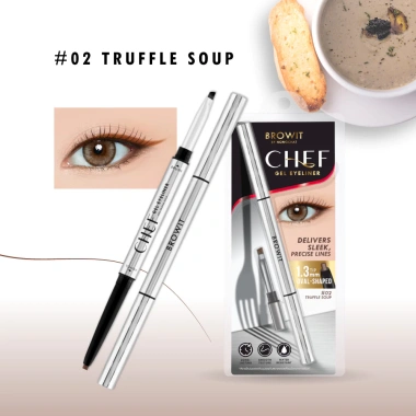 Chì Kẻ Mắt 2 Trong 1 Browit Chef Gel Eyeliner Chống Nước Không Lem Sắc Nét 159k 10 Chì Kẻ Mắt 2 Trong 1 Browit Chef Gel Eyeliner Chống Nước Không Lem Sắc Nét 159k 10
