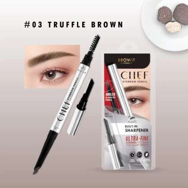 Chì Kẻ Mày Browit Chef Eyebrow Pencil 0.15g - Định Hình Chân Mày Sắc Nát, Tự Nhiên, Giá 159.000₫ (Giảm 20%)