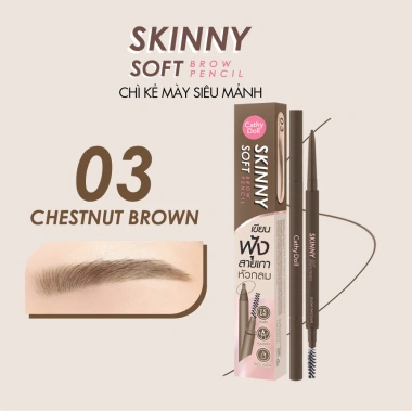 Chì Kẻ Mày Cathy Doll Siêu Nhỏ 0.06g Chống Nước Lâu Trôi Skinny Soft – Giá 79.000 VND