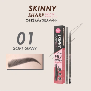 Chì Kẻ Mày Đầu Tam Giác Siêu Mảnh Cathy Doll - Dễ Kẻ, Lâu Trôi, Skinny Sharp 0.06g, 84.000 VND 9