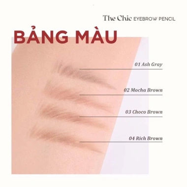 Chì Kẻ Mày Dearmay The Chic 0.18g - Bền Màu, Đánh Đẹp, Giá Chỉ 69.000đ 6