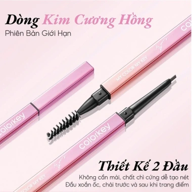 Chì Kẻ Mày Hai Đầu Lâu Trôi Colorkey Rapid 0.07g - Đường Nét Sắc, Giá 99.000đ 6 Chì Kẻ Mày Hai Đầu Lâu Trôi Colorkey Rapid 0.07g - Đường Nét Sắc, Giá 99.000đ 6