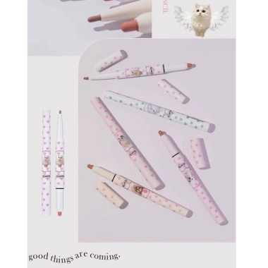 Chì kẻ viền môi 2 in 1 Flortte Meow - Siêu lì mịn, lâu trôi, giá ưu đãi 86.400₫ 2