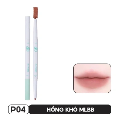Chì Kẻ Viền Môi Dearmel 2In1 Plumpy Lip Liner - Tạo Khối Môi Hai Đầu, Giá 94.000₫ 12 Chì Kẻ Viền Môi Dearmel 2In1 Plumpy Lip Liner - Tạo Khối Môi Hai Đầu, Giá 94.000₫ 12