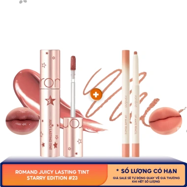 Chì Kẻ Viền Môi Romand Lip Mate Pencil 2 Đầu Hàn Quốc - Lâu Trôi, Nhung Lì 0.5g 229k 14 Chì Kẻ Viền Môi Romand Lip Mate Pencil 2 Đầu Hàn Quốc - Lâu Trôi, Nhung Lì 0.5g 229k 14