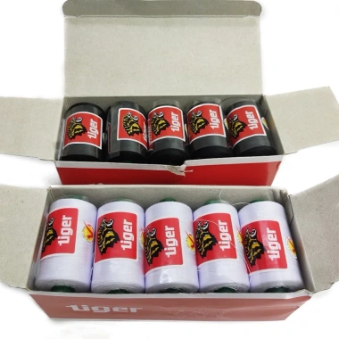 Chỉ TIGER cuộn trung 900m 2 màu trắng đen - Giá chỉ 25.000đ, giảm tới 7.000đ