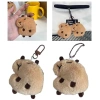 Chìa khóa Capybara dễ thương, mặt dây chuyền túi âm thanh squeaky - Giá chỉ 52.800₫