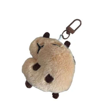 Chìa khóa Capybara dễ thương, mặt dây chuyền túi âm thanh squeaky - Giá chỉ 52.800₫